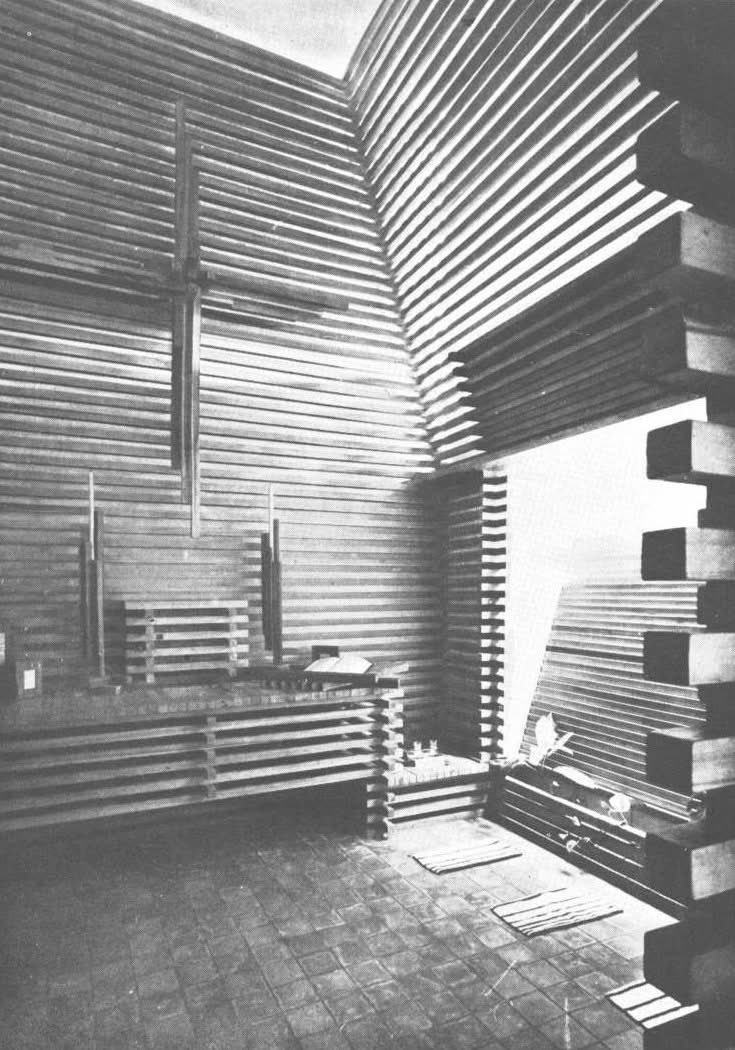 TRES60Blog's tweet image. Capilla del Espíritu Santo, Hogar Universitario Femenino, Rosario. Obra de Jorge Scrimaglio proyectada y construida en 1963.

#JorgeScrimaglio #arquitecturamoderna #modernarchitecture