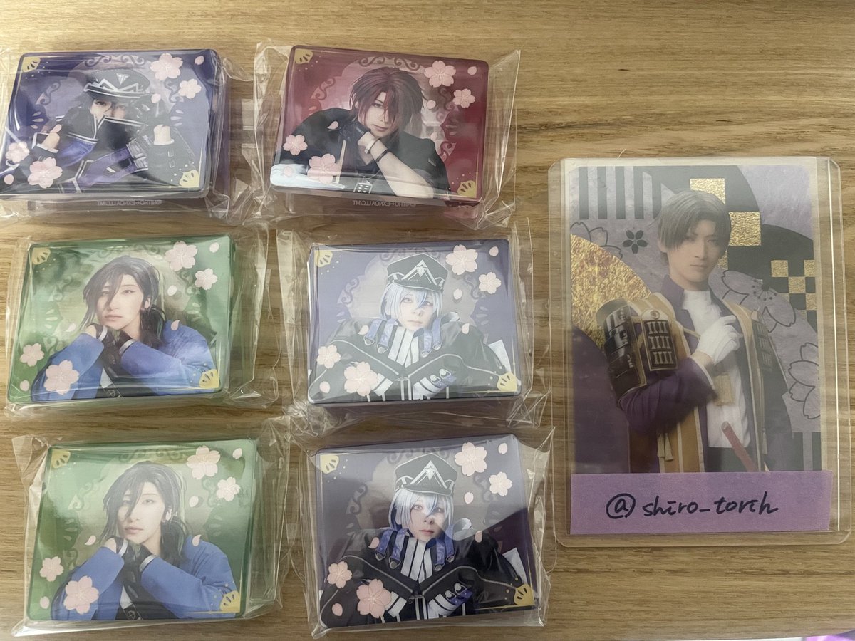 shiro_torih's tweet photo. 【交換】ミュージカル刀剣乱舞 刀ミュ 乱舞博覧会 ランダム アクリルメモスタンド

譲：水心子、後家、笹貫⑵、大慶⑵
求：山姥切国>長谷部

郵送での交換となります。
検索からでもお気軽にお声がけください。 https://t.co/XGMfIgKKja