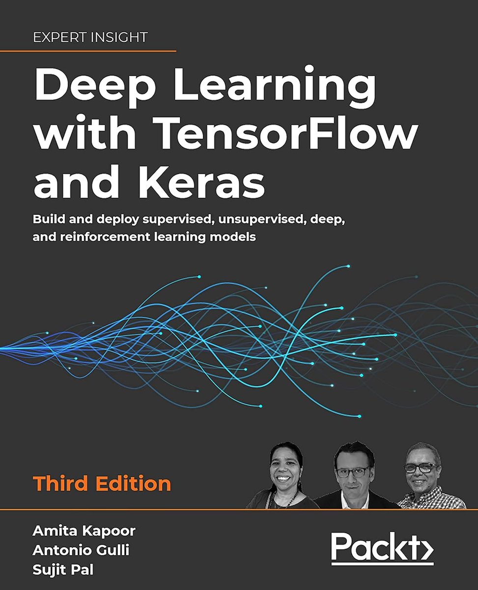 KirkDBorne's tweet image. #DeepLearning with #TensorFlow and #Keras — Build and Deploy Supervised, Unsupervised, Deep, and Reinforcement Learning Models (3rd Ed., 698 pages): amzn.to/3gitVEJ v/ @PacktDataML
—————
#DataScientist #DataScience #AI #MachineLearning #ML