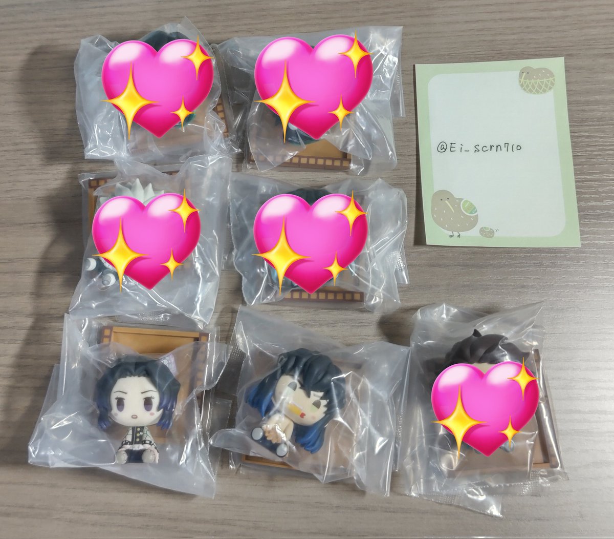 Ei_scrn710's tweet photo. 【譲渡】鬼滅の刃 一番くじ 姉の仇 アクリッツ ちょこのっこ　ぽこっとちゃーむ

譲) E賞(悲鳴嶼 炭治郎 伊之助)
F賞(しのぶ 伊之助)
G賞(カナヲ 蜜璃 伊黒)

求) 定価+送料(ゆうちょ、PayPay)

郵送希望
検索からもお気軽にお声掛けください。 https://t.co/GlQCI1N54Z