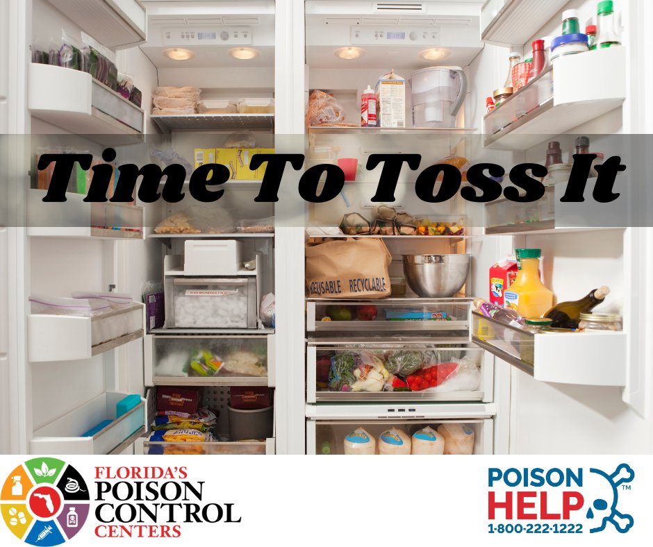 FloridaPoison's tweet image. Today is the last day to eat those New Year's Eve feast #leftovers. Remember to reheat food to 165 degrees and eat everything within 3 to 4 days of preparation. If you have a question or you suspect food poisoning, call #PoisonHelp 1-800-222-1222.