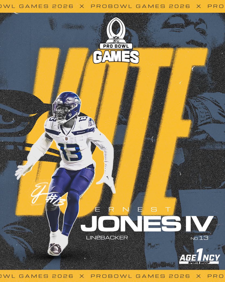 #ProBowlVote  Ernest Jones IV

Repost = 1 vote