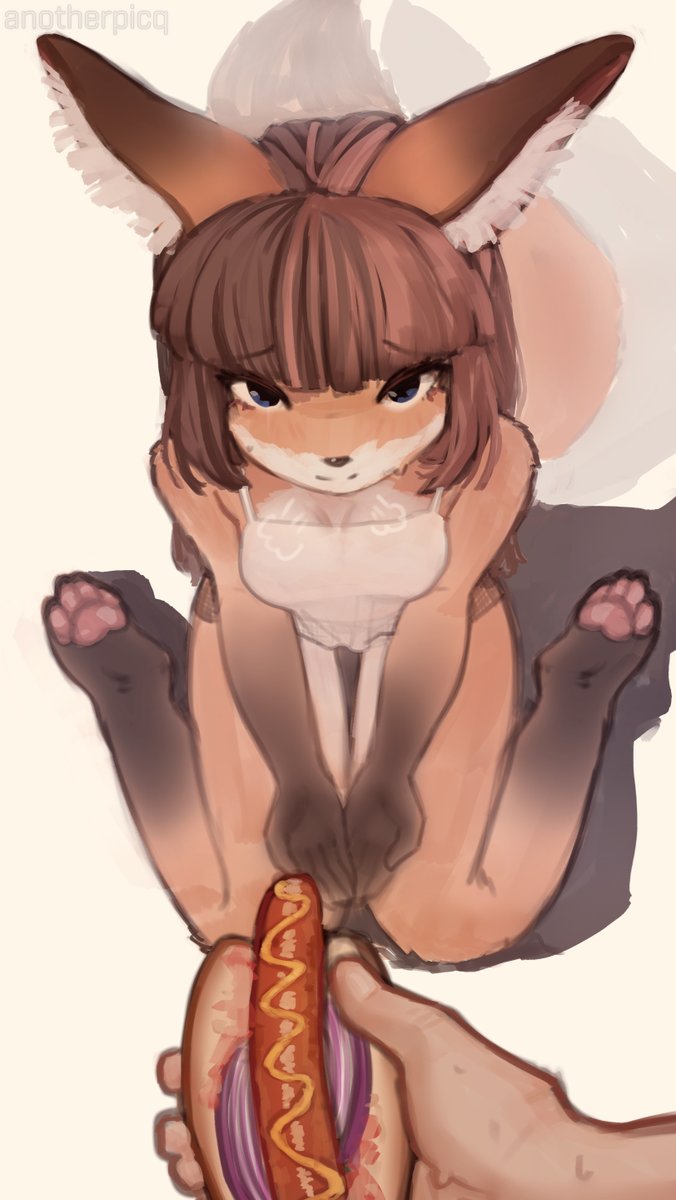 👀🌭 some furry again