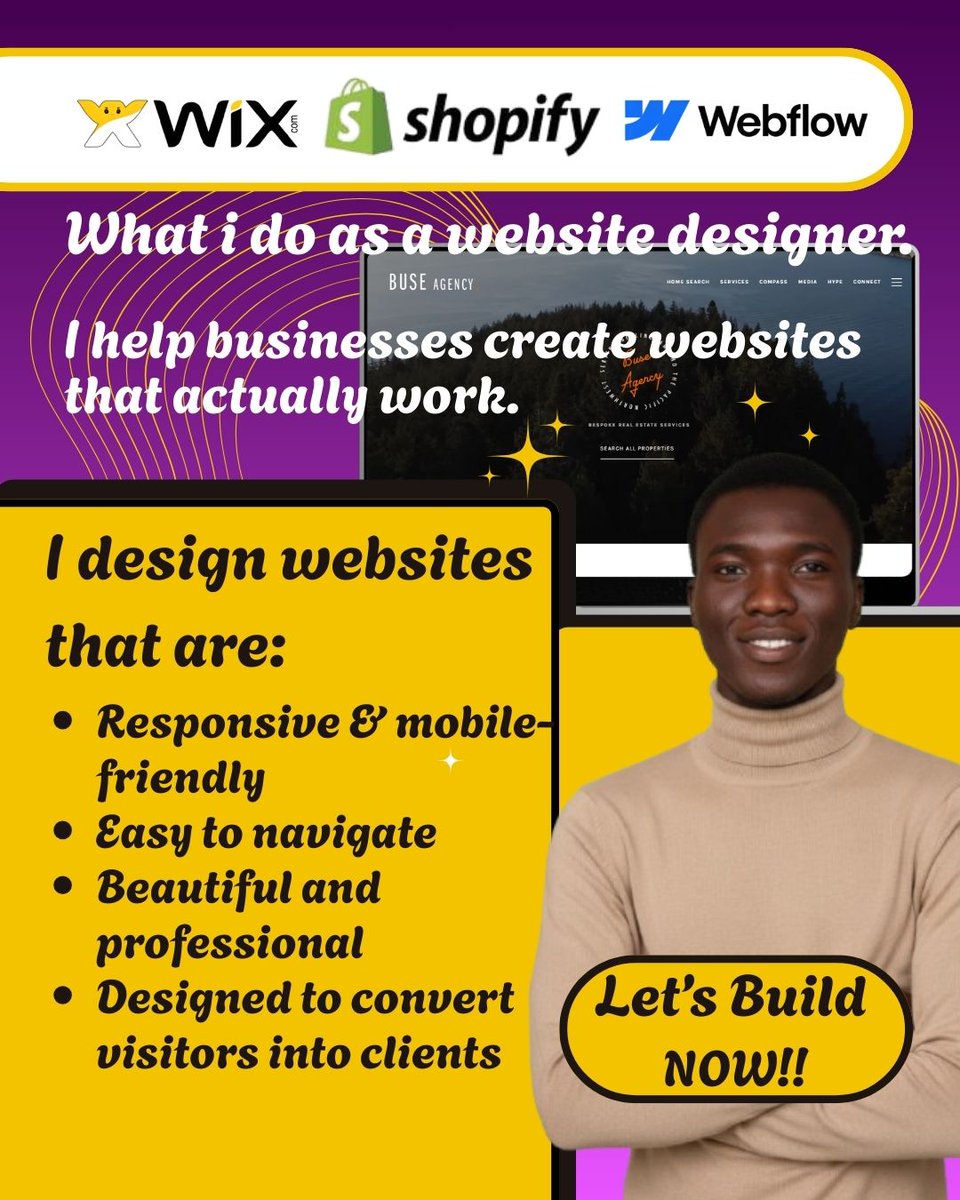 samie_adeolu's tweet image. Want a website that grows your business? Let’s make it happen! 
#webdesigner #ProfessionalWebDesign #ResponsiveDesign #businessgrowth #WebsiteExperts