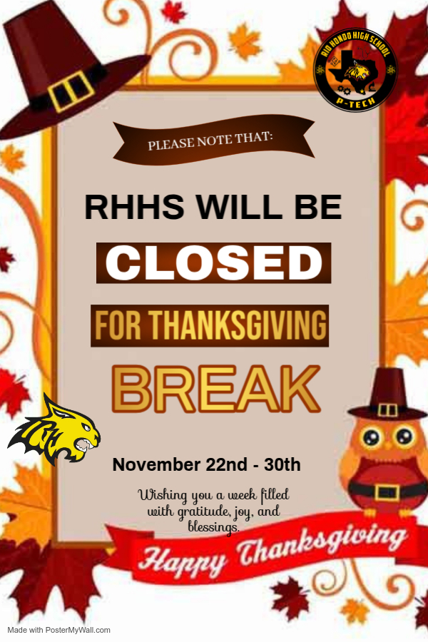 Friendly reminder:

Classes resume tomorrow! School starts at 8:20!! Be on time and ready to learn!