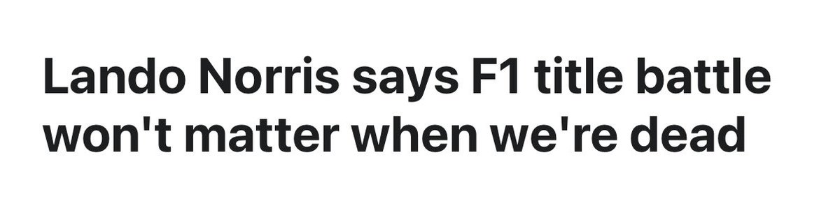 this is the mindset i need to have going into abudhabi