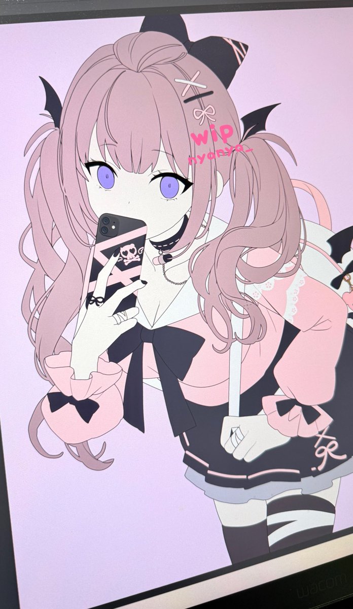 「OC wip」|nyanyaのイラスト