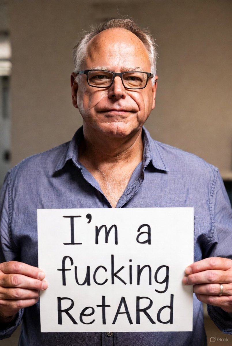 It’s confirmed. Yes you are, <a href="/GovTimWalz/">Governor Tim Walz</a>.