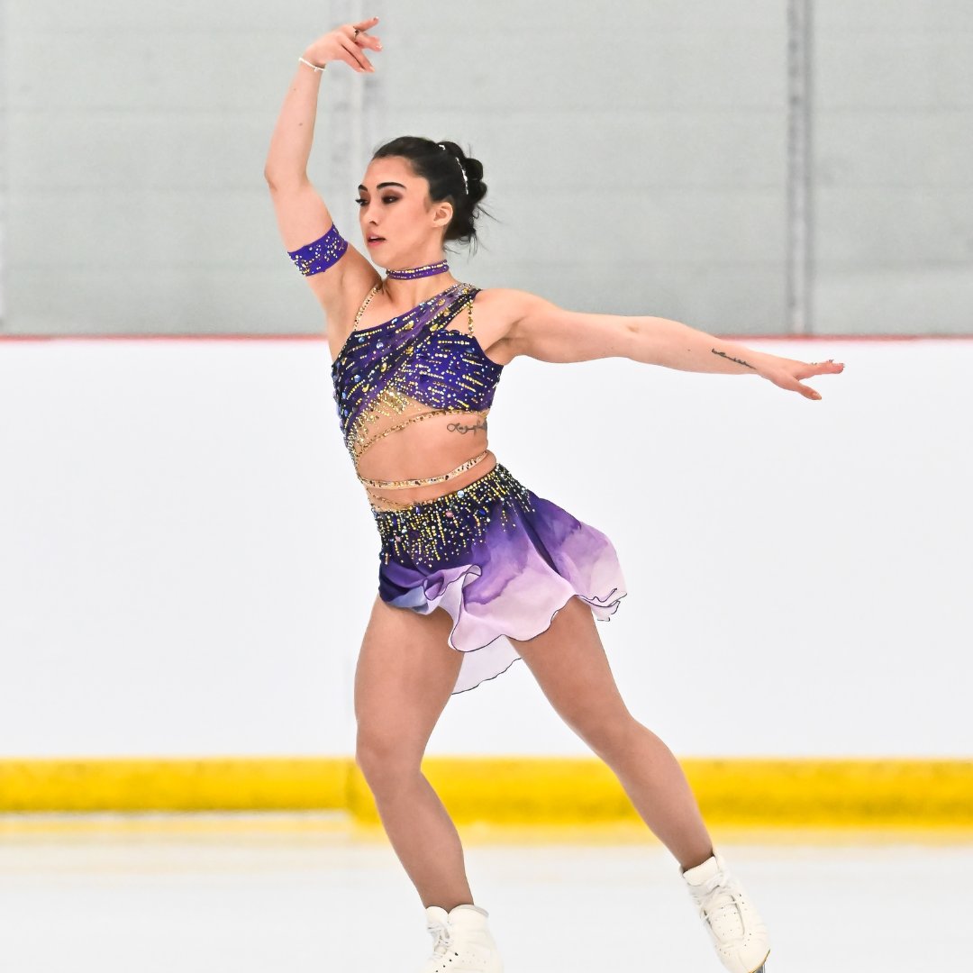 SkateCanada's tweet photo. Gabrielle Daleman claims the #SCChallenge26 women's title! 🎉

Senior women’s final results / Résultats finaux chez les femmes seniors ⬇️

🥇 - Gabrielle Daleman | ON
🥈 - Uliana Shiryaeva | BC/YT
🥉 - Megan Woodley | ON https://t.co/lyspvWHVcQ