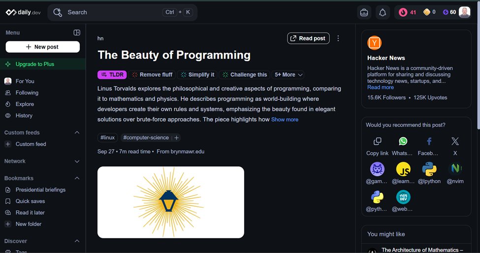 DayDayUp22's tweet image. Saturday: #Python #WeekendWarrior #GameDev #Codecademy
📅 November 29, 2025 – Progress Report
• #Beyond365DaysOfCode Day 335
• #100DaysOfCode Day 335
• #freeCodeCamp
📖 Daily Reading:
• ✅ freeCodeCamp News: 1 article
• ✅ Daily.dev: 1 article