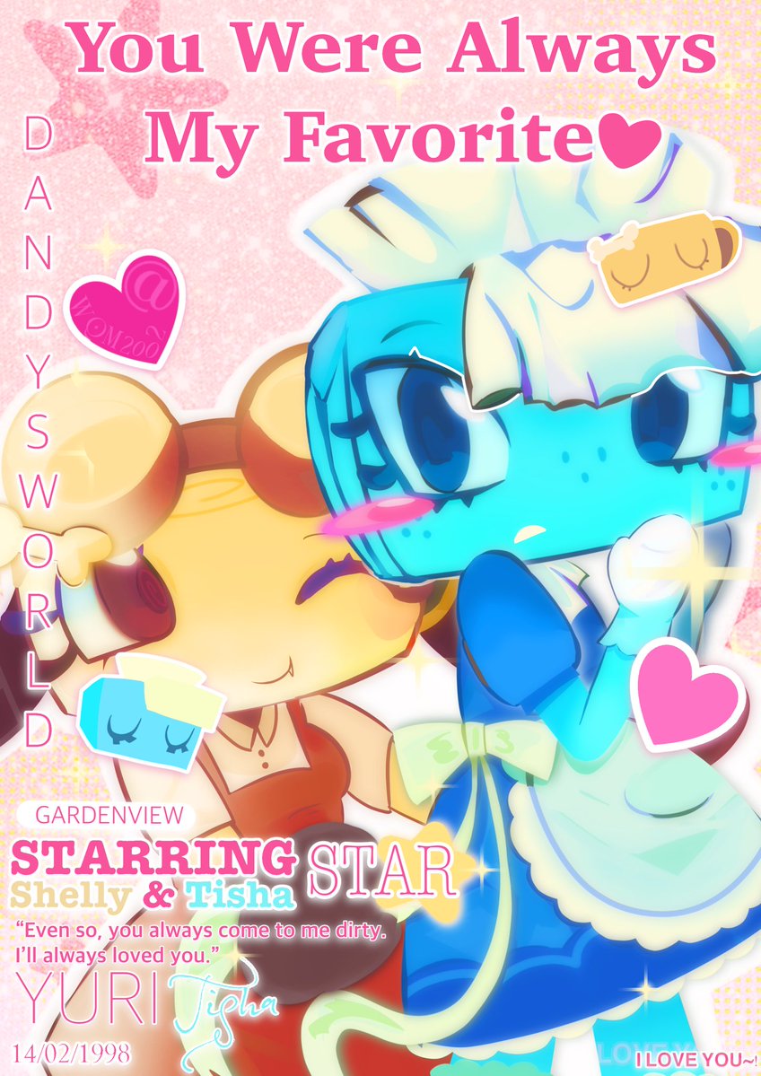 WQM2002's tweet image. #dandysworld #cleaningfossil #yuri