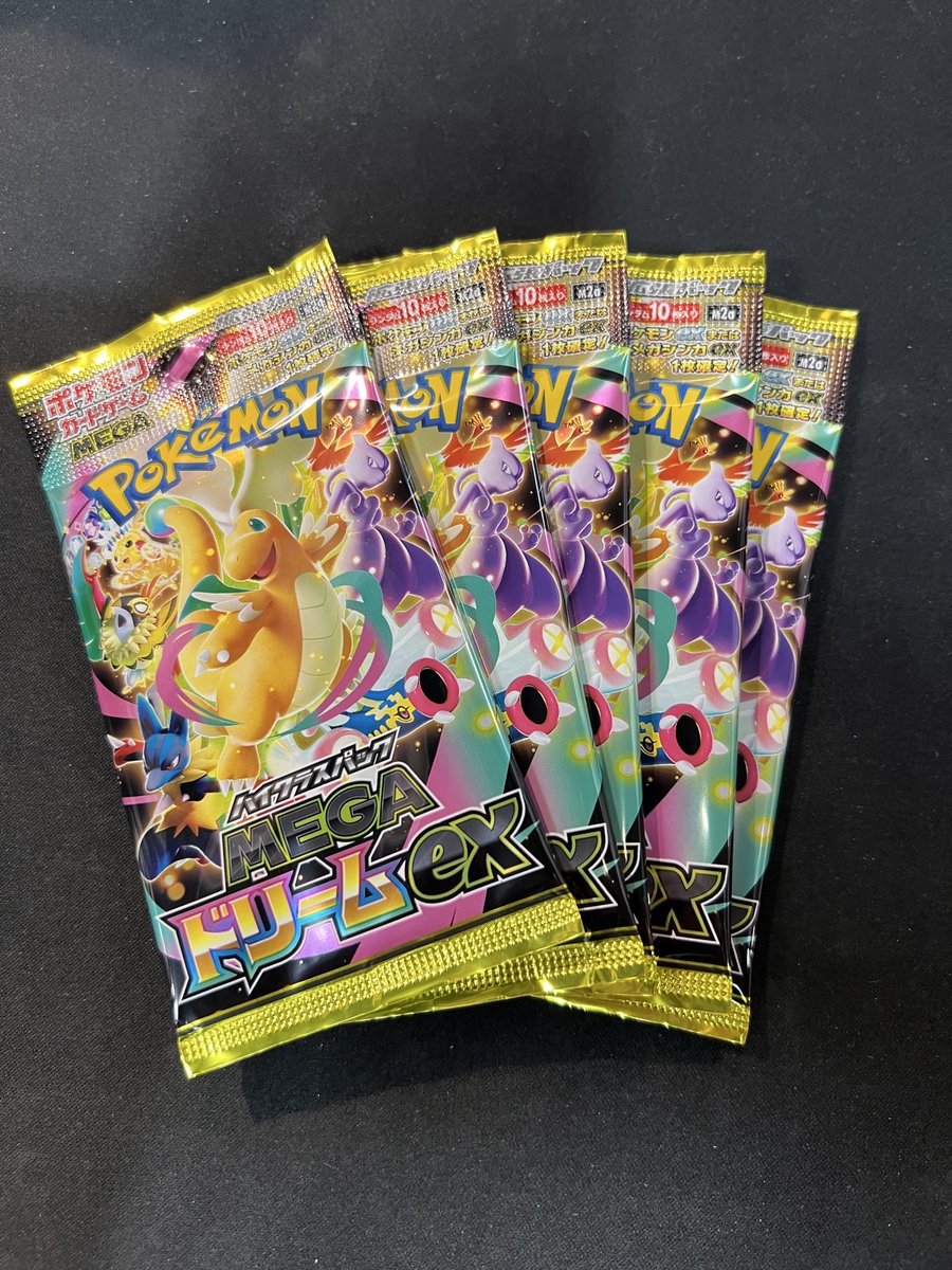 商品入荷情報】 #ポケモンカードゲーム #MEGAドリームex 只今から