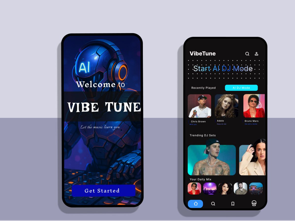 SiniduA70145's tweet image. Vibe Tune

#UIUX #mobileappdesign #responsivedesign #musicapp