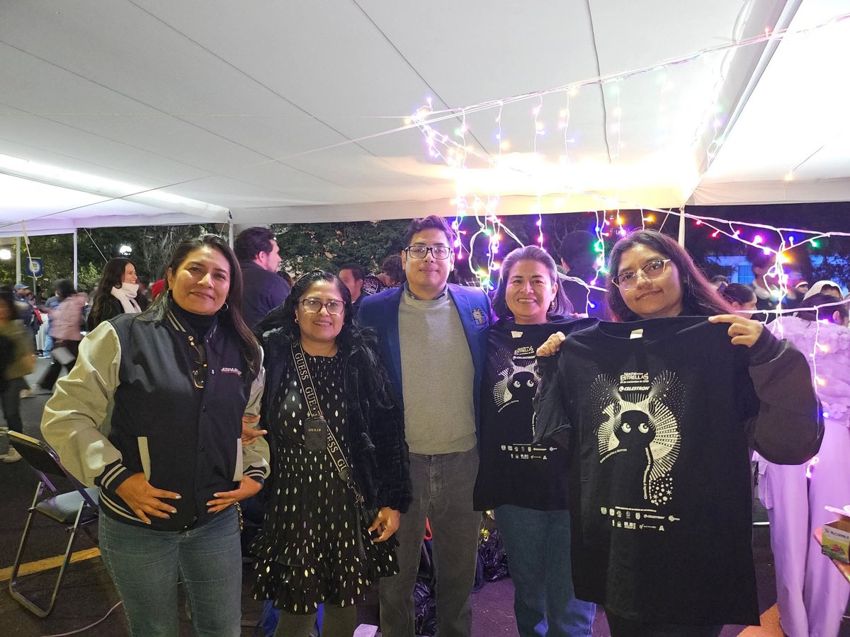 buap_fcc's tweet image. ✨ Noche de las Estrellas 2025 | BUAP ✨
La Facultad de Ciencias de la Computación se hizo presente en esta gran fiesta de ciencia y divulgación.
💙 Agradecemos la participación de nuestras y nuestros estudiantes, docentes.