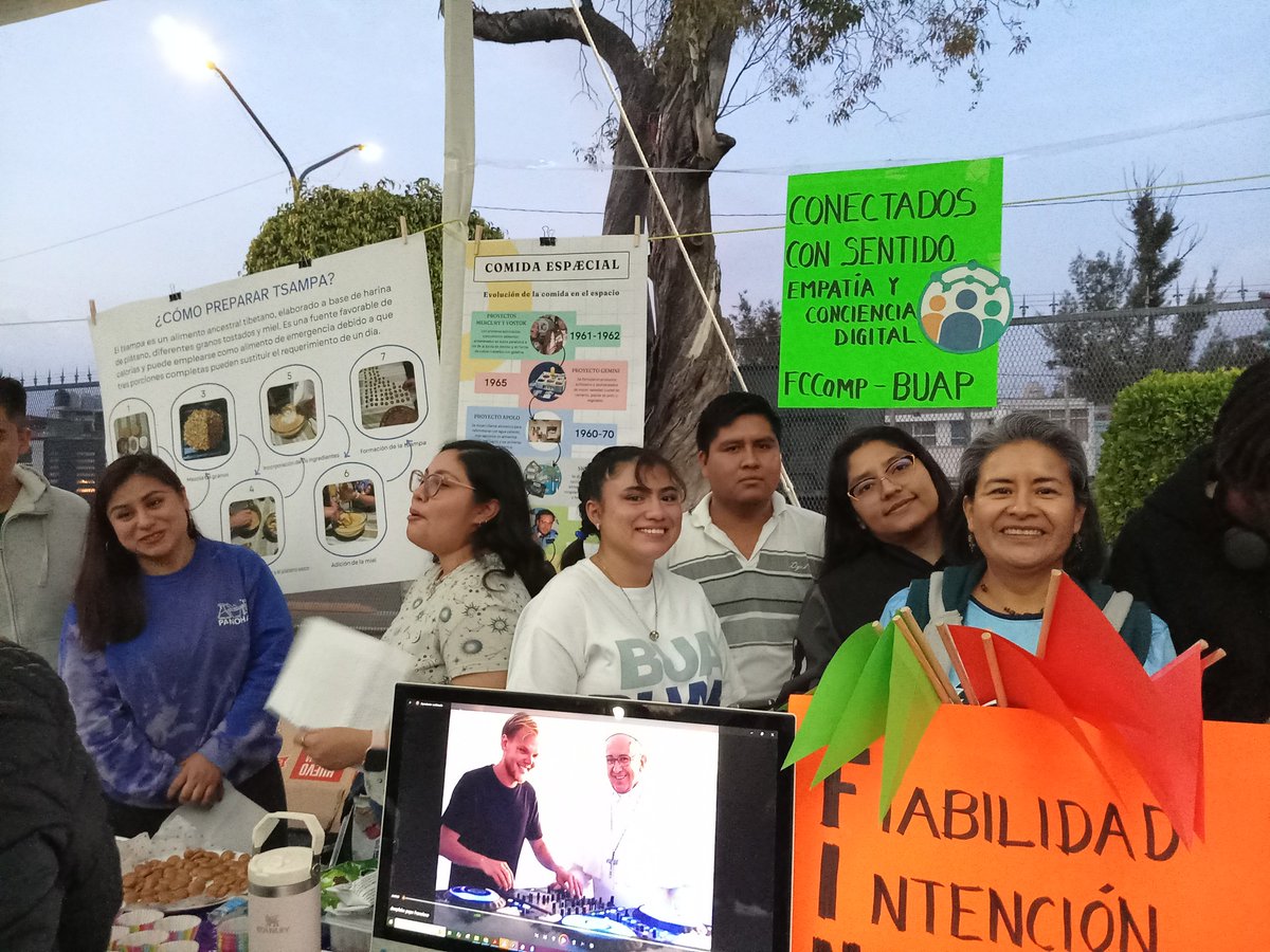 buap_fcc's tweet image. ✨ Noche de las Estrellas 2025 | BUAP ✨
La Facultad de Ciencias de la Computación se hizo presente en esta gran fiesta de ciencia y divulgación.
💙 Agradecemos la participación de nuestras y nuestros estudiantes, docentes.