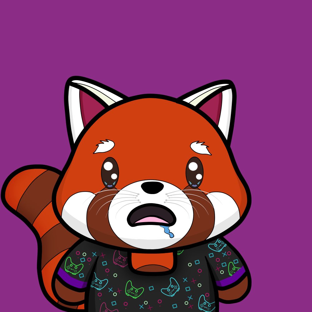 Feeling dramatic but still adorable 😢✨

This <a href="/ethereum/">Ethereum</a> NFT is from one of our 6 collections and might be for sale on the floor right now.

Snag it and also buy
$PANDA 🐼 on @pumpdotfun 📈 <a href="/solana/">Solana</a>
and
$PANDA 🐼 on <a href="/AbstractChain/">Abstract</a> ✳️

$58.6k to CONSERVATION so far ❤️‍🔥