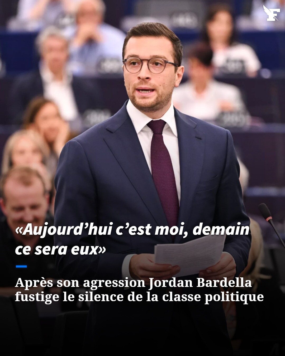 Invité ce dimanche soir sur CNews dans L’Heure des pros, le président du Rassemblement national a pointé du doigt le mutisme des politiques face à l’agression qu’il a subi ce week-end à Moissac, lors d’une séance de dédicaces.→