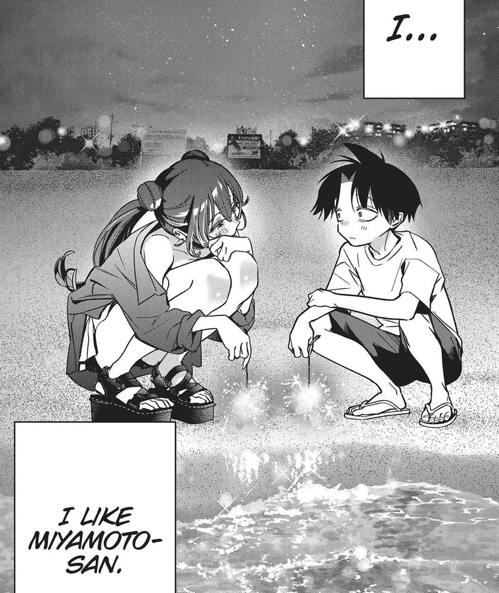 MIYAMOTO AND UEHARA HAVE BOTH COME TO TERMS WITH THEIR FEELINGS FOR ONE ANOTHER.. THEY JUST NEED TO CONFESS 😭