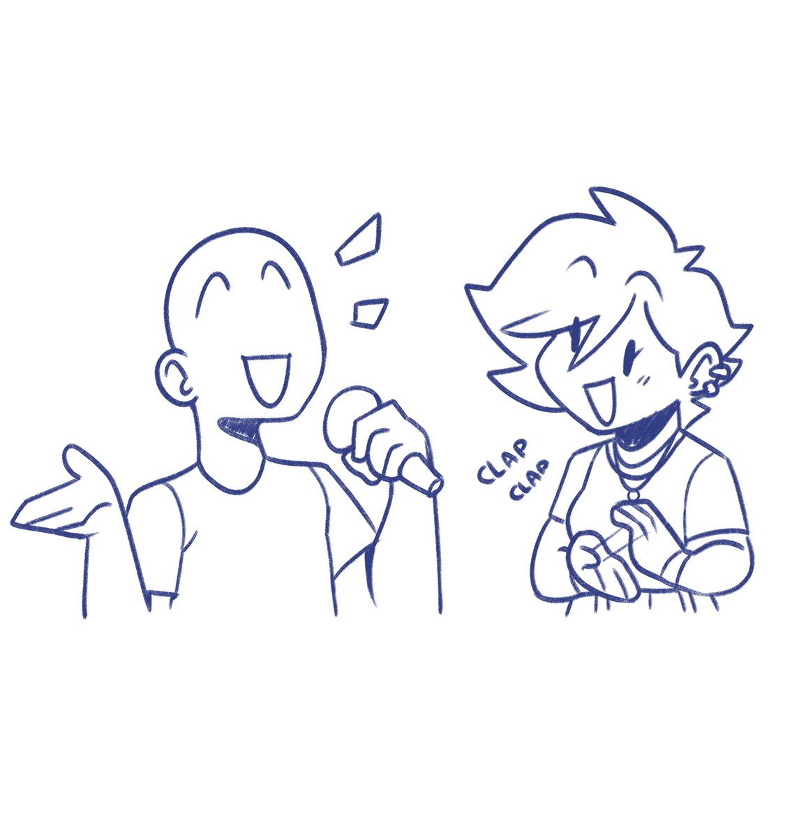 Few doodles from a Voice Acting panel I hosted a few weeks ago! :>