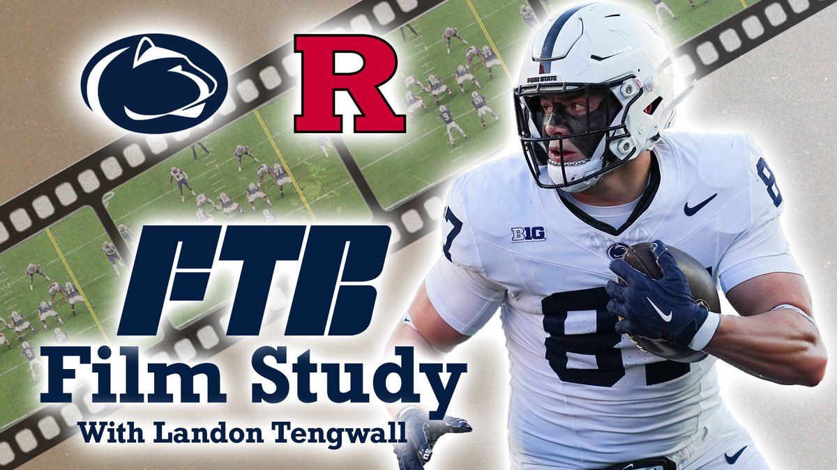 tengwallTFN's tweet image. FTB FILM STUDY, presented by @PAMHealth1 

Add Andrew Rappleyea's (@andrewrappleyea) name to the "Must Keep in Happy Valley" list, as @LandonTengwall illustrates how the third-year TE has evolved into a multi-faceted offensive weapon.

📽️LINK: youtu.be/hP5XTL1ocfU
