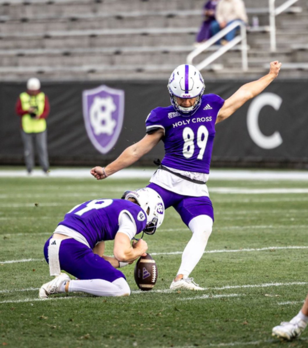 Thank you Holy Cross football for an unbelievable 4 years! With that being said I intend to enter the portal Jan 2 as a grad transfer with 1 year remaining.