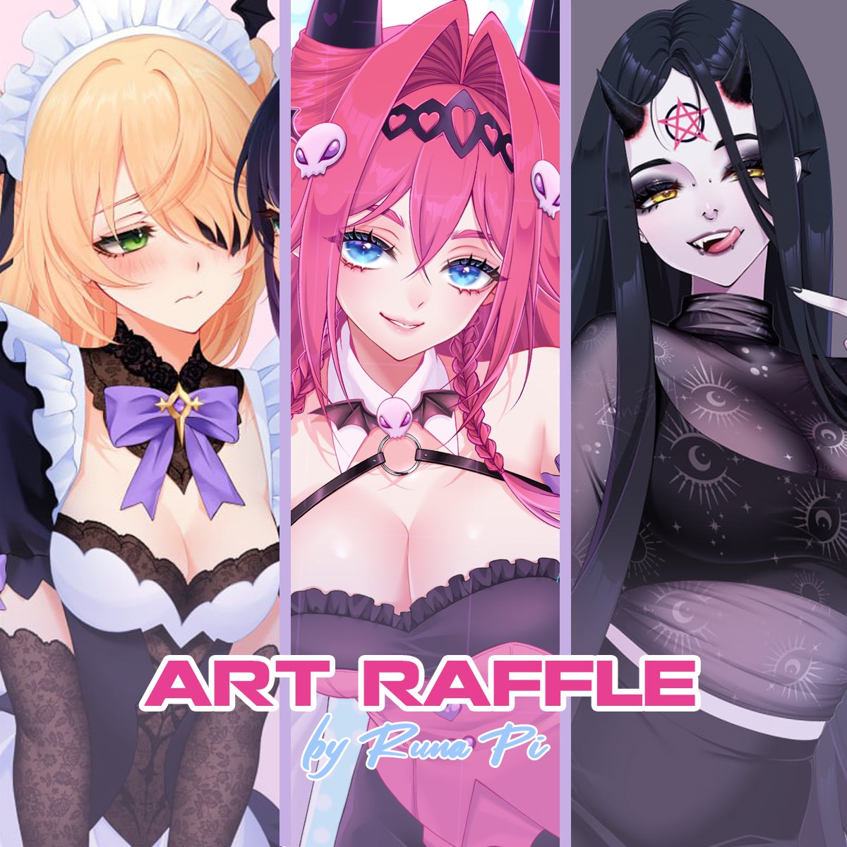 ˙ ⋆✧💜ART RAFFLE💜✧⋆˙

1 winner will get a Half Body with simple background.

Rules:
💜Follow me
💜Like + RT
💜Drop your OC

END: 07/12

I wish everyone good luck ദ്ദി◝ ⩊ ◜.ᐟ

#artraffle #artgiveaway #smallartists