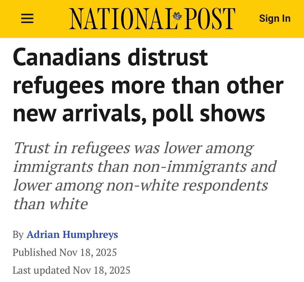 PaulPlamondon's tweet photo. Une majorité des Québécois issus de l’immigration veulent une baisse substantielle de l’immigration: sont-ils « racistes » ou « d’extrême-droite »?
L’augmentation démesurée et incontrôlée des taux d’immigration repose sur un certain nombre de faussetés qui ont été colportées simultanément par la gauche orange et le patronat (représentés notamment par le PLQ et le PLC). L’une d’entre elles est que l’augmentation des taux d’immigration comble la pénurie de main-d’œuvre, ce qui est absolument faux (1). Une autre fausseté est que l’immigration massive est une solution à la pauvreté et la violence des régimes totalitaires partout dans le monde, ce qui est évidement erroné étant donné les milliards de personnes dont il est question, ce qui ne correspond pas à la capacité d’accueil des sociétés occidentales. Qui plus est, la sélection avant l’ère Trudeau se concentrait sur les meilleurs éléments des sociétés en voie de développement, ce qui sur le plan éthique est un vol de capital humain très douteux qui empêchera ces sociétés de sortir de la pauvreté. Un autre mensonge est celui que l’immigration massive n’est pas la cause prépondérante de la crise du logement: les études confirmant que « la croissance démographique provoque la crise de l’habitation » se sont multipliées et sont limpides (2).
Mais le mensonge le plus éhonté et répété sur les seuils d’immigration est celui que prôner un baisse des seuils pour les ramener aux niveaux des années 90 et 2000, serait de « s’en prendre aux immigrants », un forme de « racisme », de « facisme » ou « d’extrême droite ». Ces accusations, répétées sans cesse par la gauche radicale, reposent sur l’idée que les Québécois issus de l’immigration voudraient des seuils toujours plus élevés et incontrôlés, de sorte à extirper un profit politique de la division qui existerait entre les Québécois issus de l’immigration et les autres Québécois sur cette question.
Or rien n’est plus faux. Deux sondages démontrent coup sur coup que tant les Québécois que les Canadiens issus de l’immigration sont en désaccord avec l’immigration incontrôlée des dernières années et réclament comme tous les autres citoyens des changements de politique publique. Dans l’enquête du National Post, on découvre qu'un immigrant sur deux considère que le Canada n'a pas besoin d'accueillir davantage d'immigration (3). Les Canadiens issus de l’immigration sont par ailleurs les plus critiques de la venue incontrôlée de demandeurs d’asile sur le territoire (4). Dans le plus récent sondage Léger, 62% des Québécois issus de l’immigration considèrent qu'on devrait accueillir moins de 300 000 personnes par année alors que les seuils canadiens étaient à 487 000 l'année dernière (5). Ces Québécois issus de l’immigration sont-ils racistes, ou d’extrême droite ? Il y a un décalage entre l'idéologie de la gauche radicale et la réalité. Ce décalage explique pourquoi dans le plus récent sondage, Québec solidaire, qui vante pourtant que son idéologie est « rassembleuse », obtient 3% des intentions de vote chez les anglophones et les allophones.
La proposition du Parti Québécois sur les seuils d’immigration est donc en phase avec tous les Québécois, qu’ils soient issus de l’immigration ou non. Personne au Québec n’a intérêt à être pris dans une crise du logement, un recul des services, un recul du français et une détérioration du climat social comme ce que nous voyons présentement en Europe. Il faut simplement réaliser qu’un lobby d’idéologues et de dirigeants d’entreprises dont le modèle d’affaire repose sur de la main-d’œuvre bon marché, travaillent fort pour nous convaincre du contraire et faire taire ceux qui réclament un changement important dans les politiques publiques. Devant des tactiques de division, l’union fait la force.