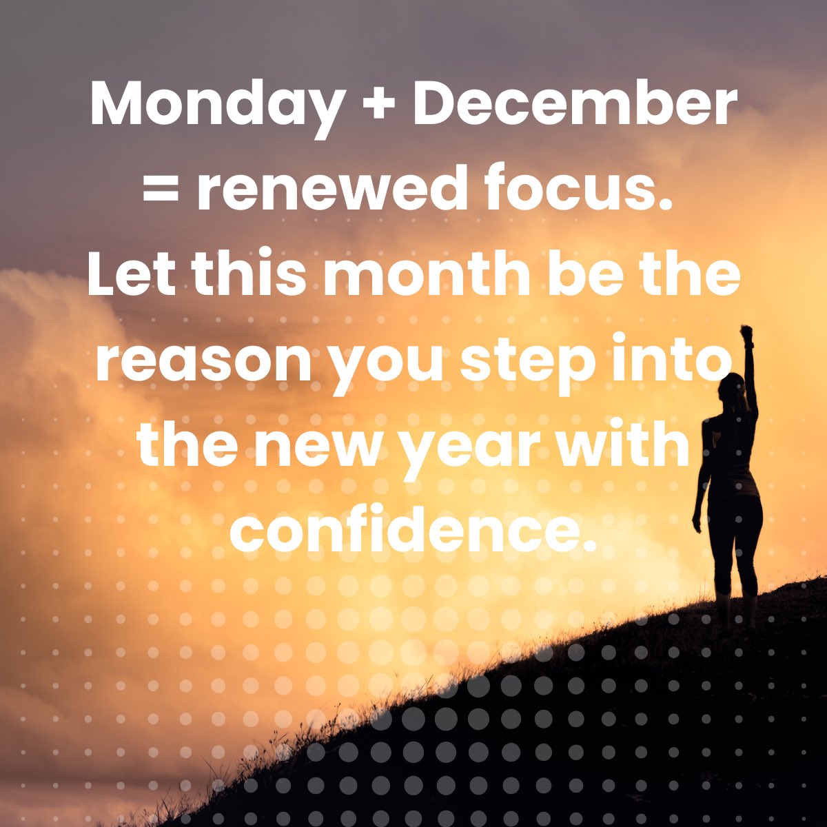 EffieNicol's tweet photo. A fresh month and a fresh week, the perfect combo to realign, reset and move with purpose. Letโs finish strong and step forward with intention.
#mondaymotivation #decemberfocus #finishstrong #newmonthnewmindset https://t.co/w65fcpCCTw