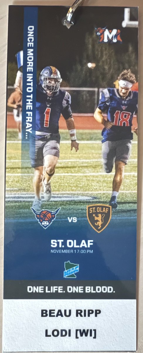 beauripp23's tweet photo. I had a great time back Macalester a few weeks back! Thank you again @Phil_Nicolaides &amp; @noahbresson32 for the invitation. It was great watching @MacalesterFB get a big win!
@Coach_Artinian
@MacCoachHauser
@PrepRedzoneWI @MJ_NFLDraft @TravisBOUND 
@TheRealNickOsen
@CoachKMackLHS https://t.co/cY7wspvbCS