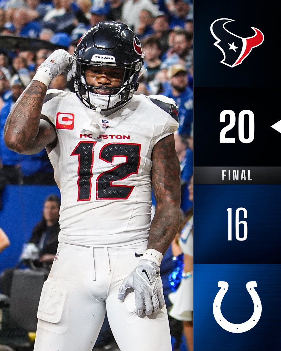 FINAL: Four straight wins for the @HoustonTexans! 