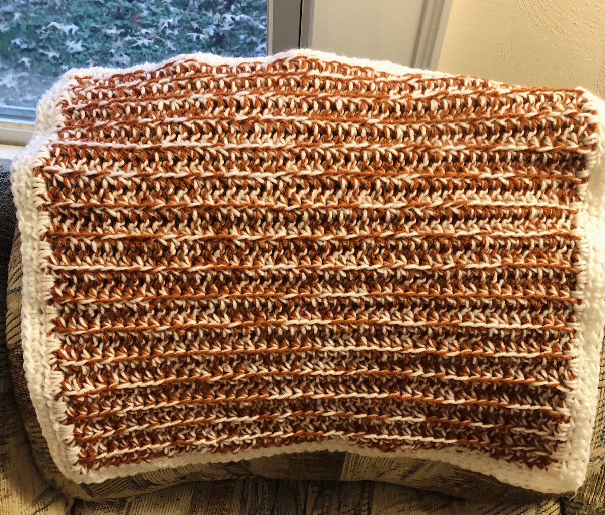 Blanket #8 for the shelter. 😀