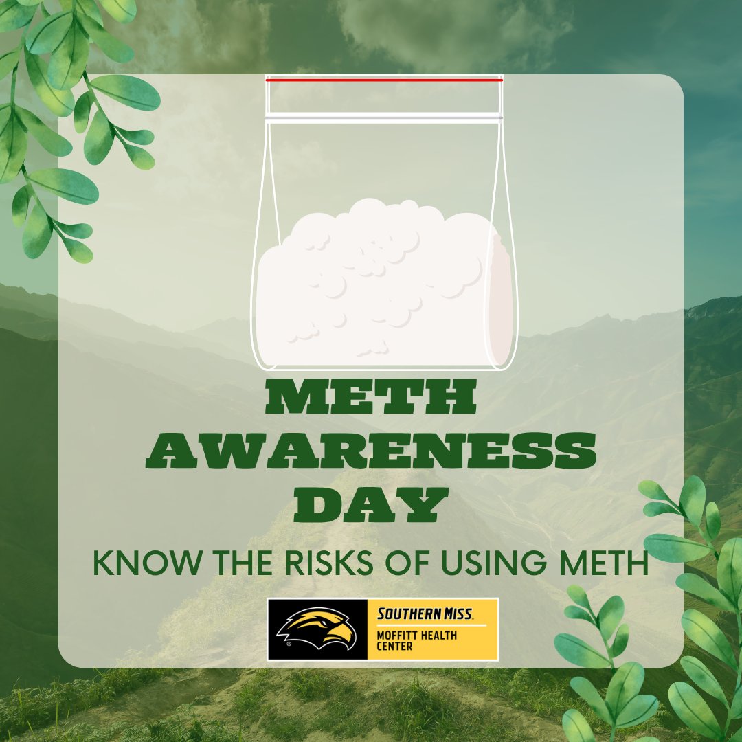 USMhealth's tweet image. National Meth Awareness Day
Meth destroys lives—awareness saves them. Know the signs, seek help, and spread hope. #MethAwarenessDay #EndAddiction #MoffittHealthCenter