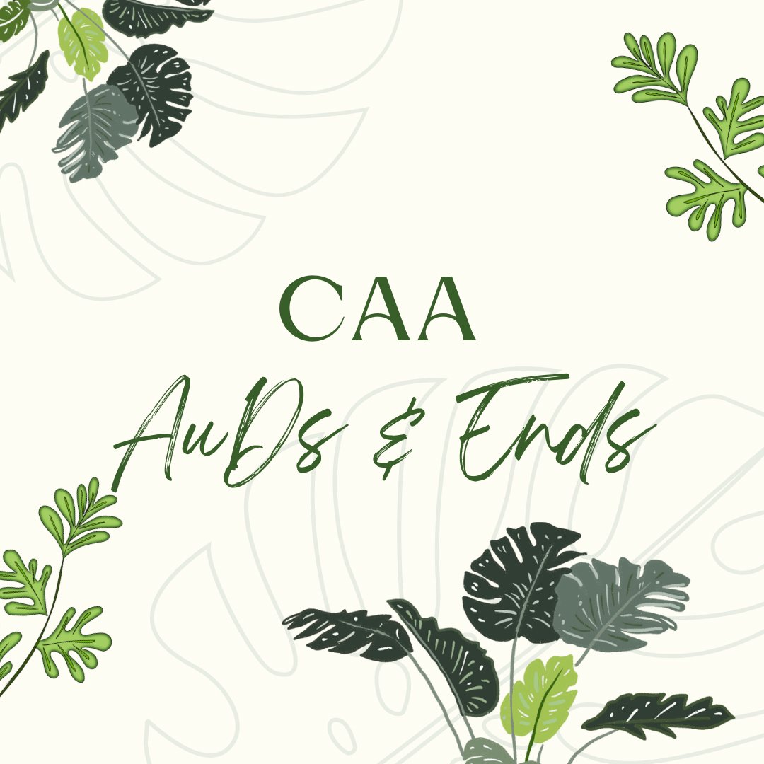 CAA AuDs &amp; Ends Newsletter - mailchi.mp/4df52d9adb8a/c…