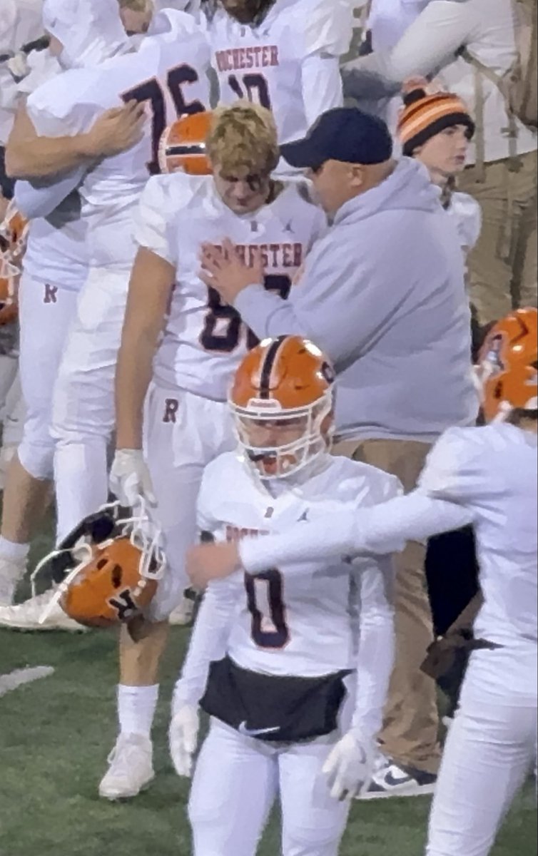 ConnorBroughtn_'s tweet photo. To my coaches, I appreciate all the time you spent molding  me into a better player and man. To my Seniors I am proud of what we have done together. To my underclassmen thank you for having our backs and giving your best. Thank you to the whole community who has supported us all https://t.co/2xHuc5E7nh