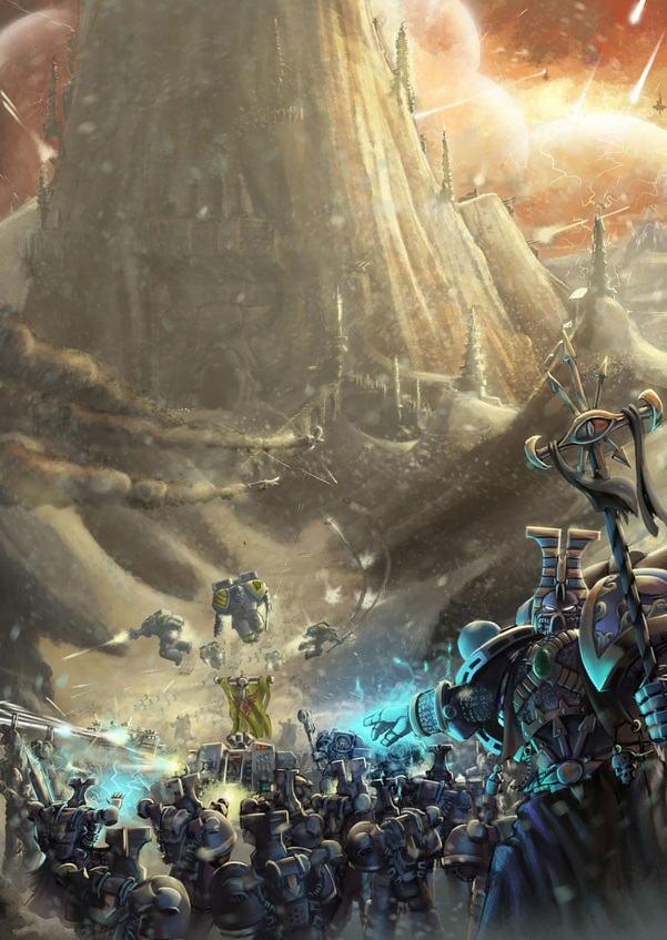 Warhammer 40K Art tweet media