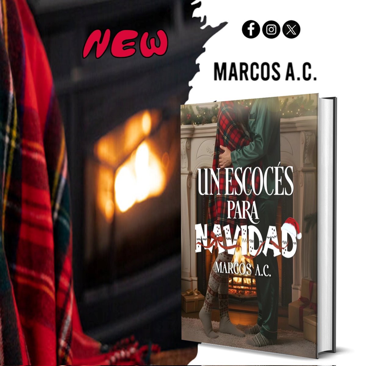 NOVEDAD 💕💯

Un escocés por Navidad
❤️❄️ leer.la/B0G4JSCPTX

📖📱Disponible en #Amazon y #Kindleunlimited

Todas las novelas del autor en:
❤️❄️ relinks.me/MarcosAC

<a href="/ChicasTribu/">Las chicas de la tribu</a>

#MarcosAC #navidad2025
#LibrosRecomendados 
#LecturasRecomendadas
#novelaromantica