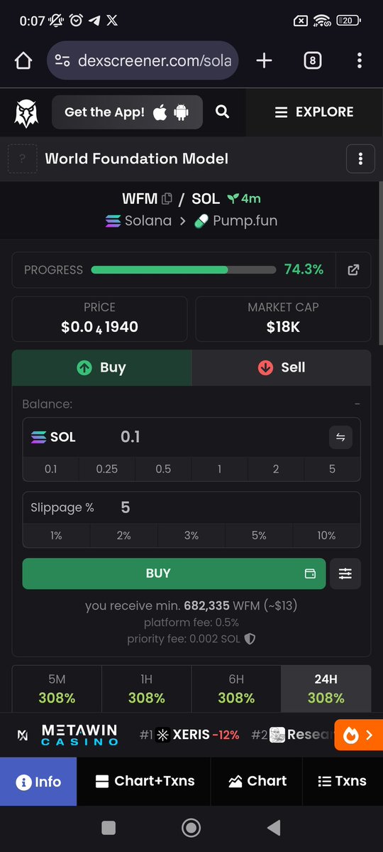 scwengzer's tweet image. $WFM 

CA:Cr78hMFGnp2cC1de1GHxb7CiUry4UHvoTWSHRP3Rh7tv

Narrative:
World foundation models (WFMs), like Cosmos™ models, are a specialized class of world models that meet the scale and generalizability requirements of foundation models