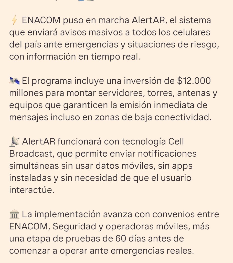 robertojirusta's tweet photo. #ALERTAR
ENACOM https://t.co/JHL3z5RkZd