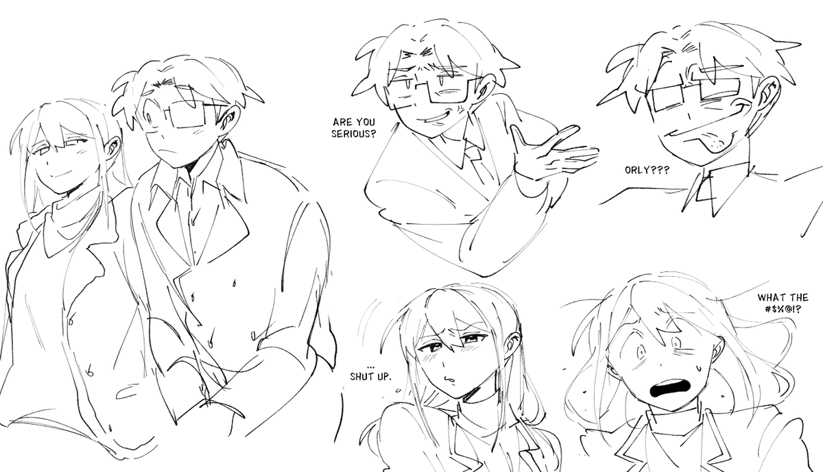 some expression doodles and whatever 