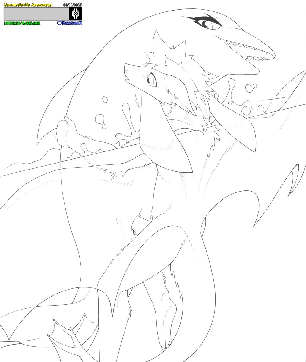 More Dolphins! :>
I have more dolphin drawings waiting.

Commission For Anonymous
#dolphin #nsfw #furry