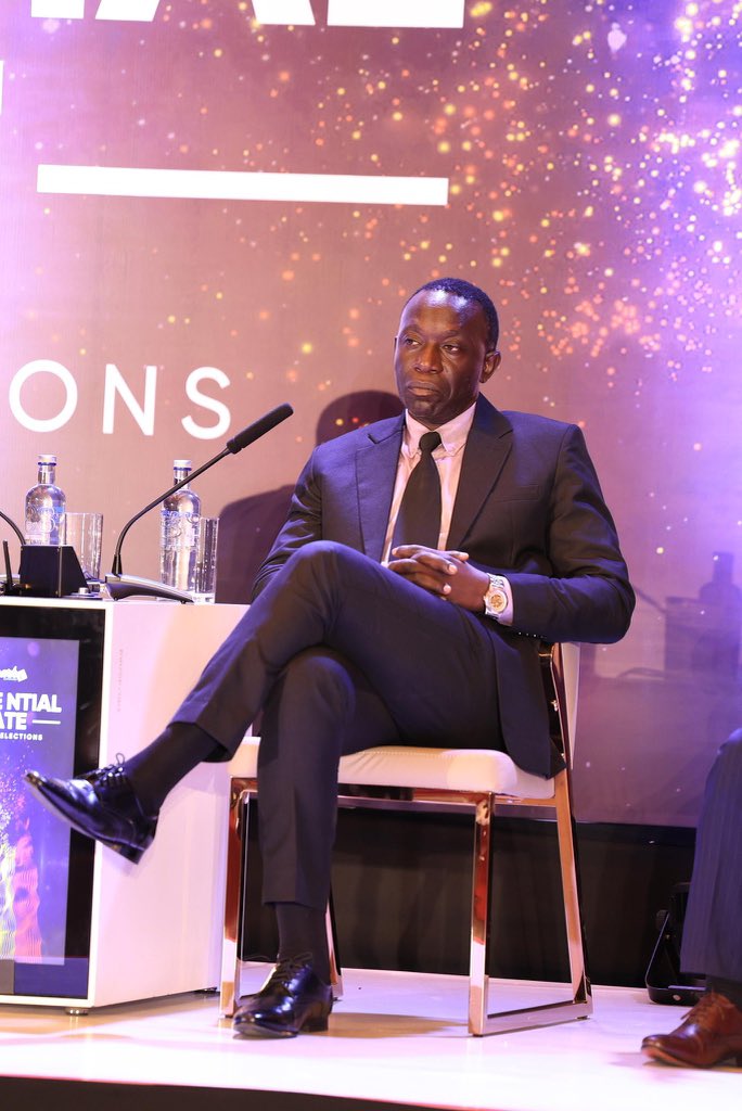 Is it only me who heard the three million people Mr. Elton Joseph Mabirizi mentioned. 🍿 We're watching sir! At least we back you on being born again 😂
#NTVPresidentialDebate2025 
#UgandaDecides2026