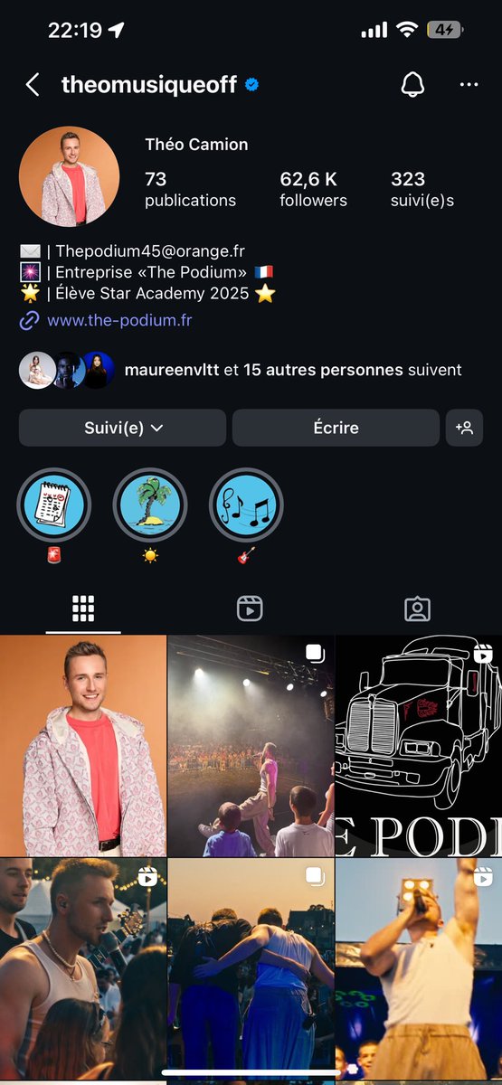 httpxgomz's tweet image. Théo qui change son nom insta par « Théo camion » BAHAHA je suis mort #StarAcademy2025