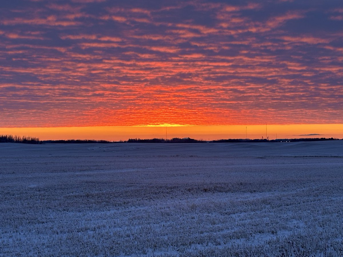 Alberta sunsets are incredible!