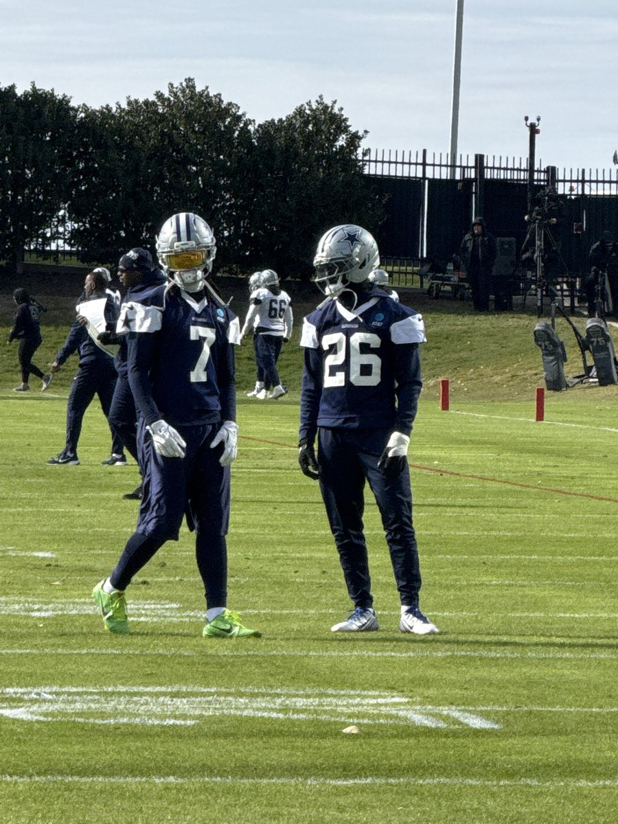 clarencehilljr's tweet image. Cowboys CB Trevon Diggs had three words to me about the mysterious concussion: At home accident 

He also said he’s healthy and ready to be himself again. Feels better than he did at start of season,
Ready to play Thursday if the Cowboys let him