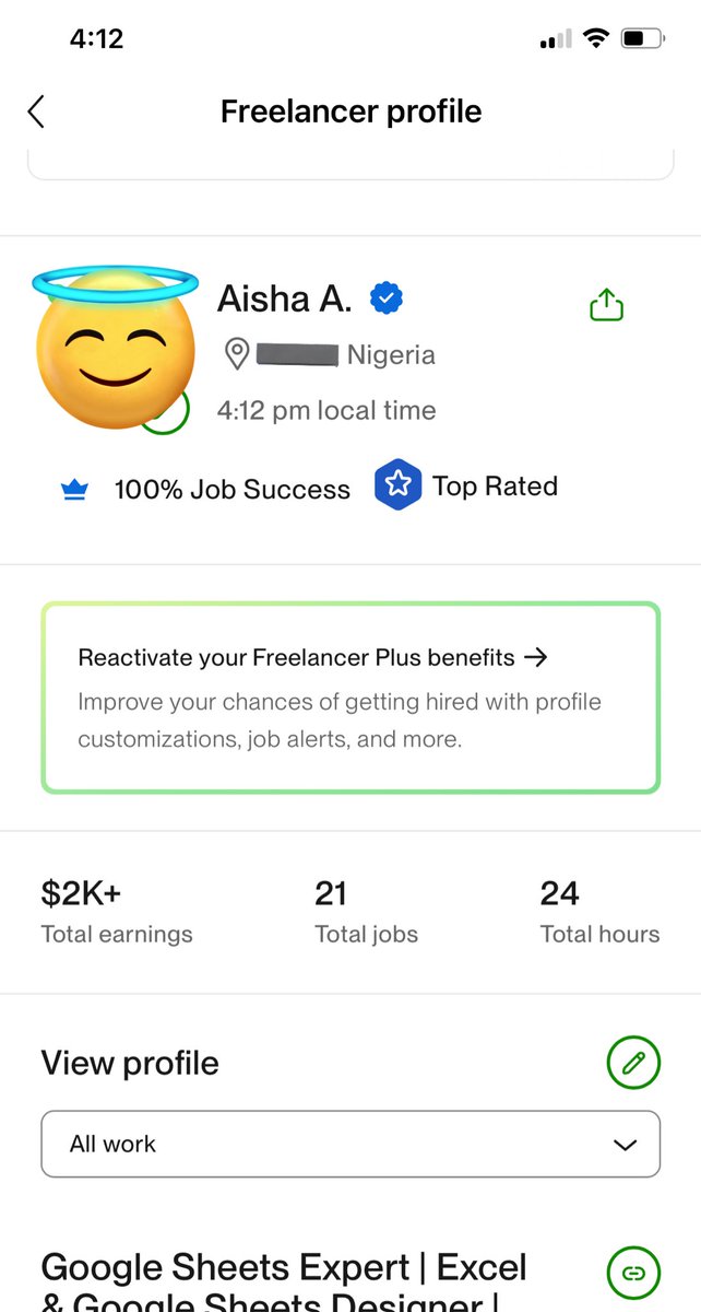 Hit $2k sometime middle of this month!🥹

I was stuck on $100+ for soooo long when I tweeted this.
Slowly but surely.
Alhamdulillah

Don’t give up guys!

Now need to double my efforts coz I be slacking so much lately!
Bring me gigs y’all.
Your spreadsheets Bestie!🫶