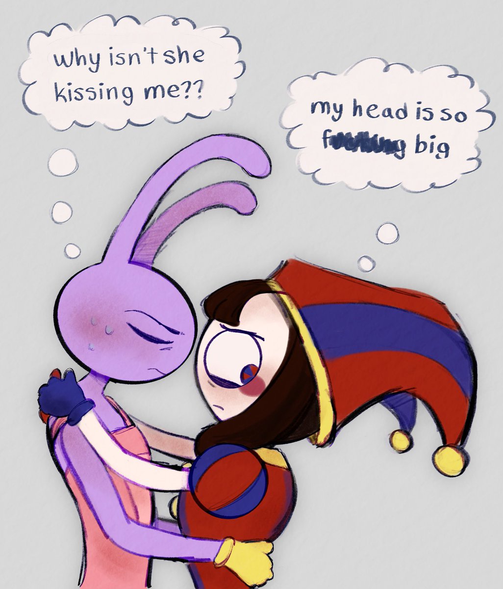 I think about their size difference a lot #tadc #funnybunny