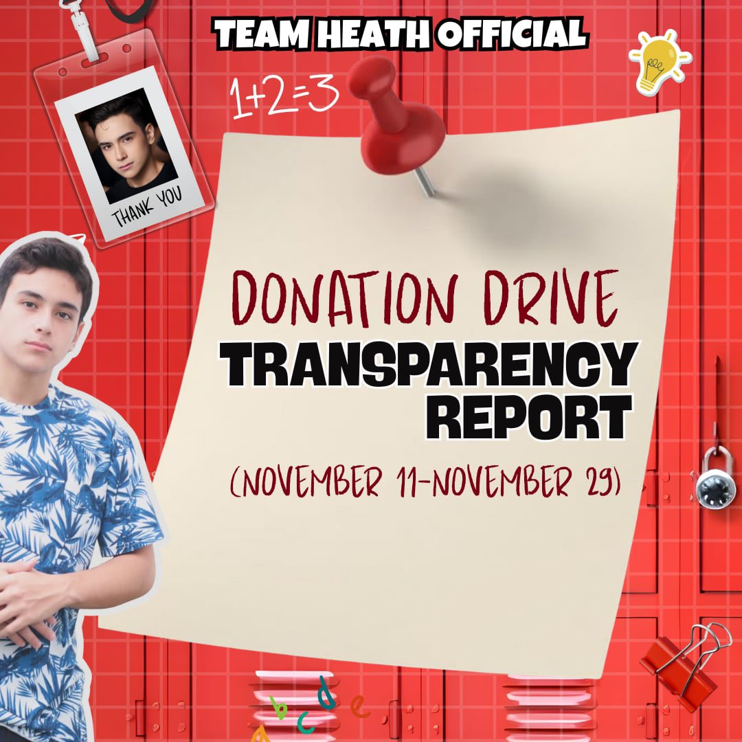 TeamHeathOfc's tweet image. TEAM HEATH OFFICIAL TRANSPARENCY REPORT❤️

Hello, everyone! We stand before you with open hearts and open books. Every peso you entrusted to us was handled with care, guided by our core values of honesty and transparency.

Through your generous support, we were able to cast votes…