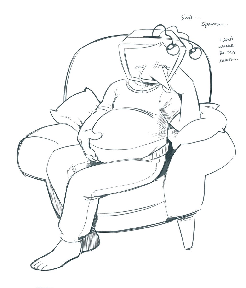 TW: pregnancy/ ovi 

Switching it up with some #tenpreg poor thing is feeling a bit gl00by