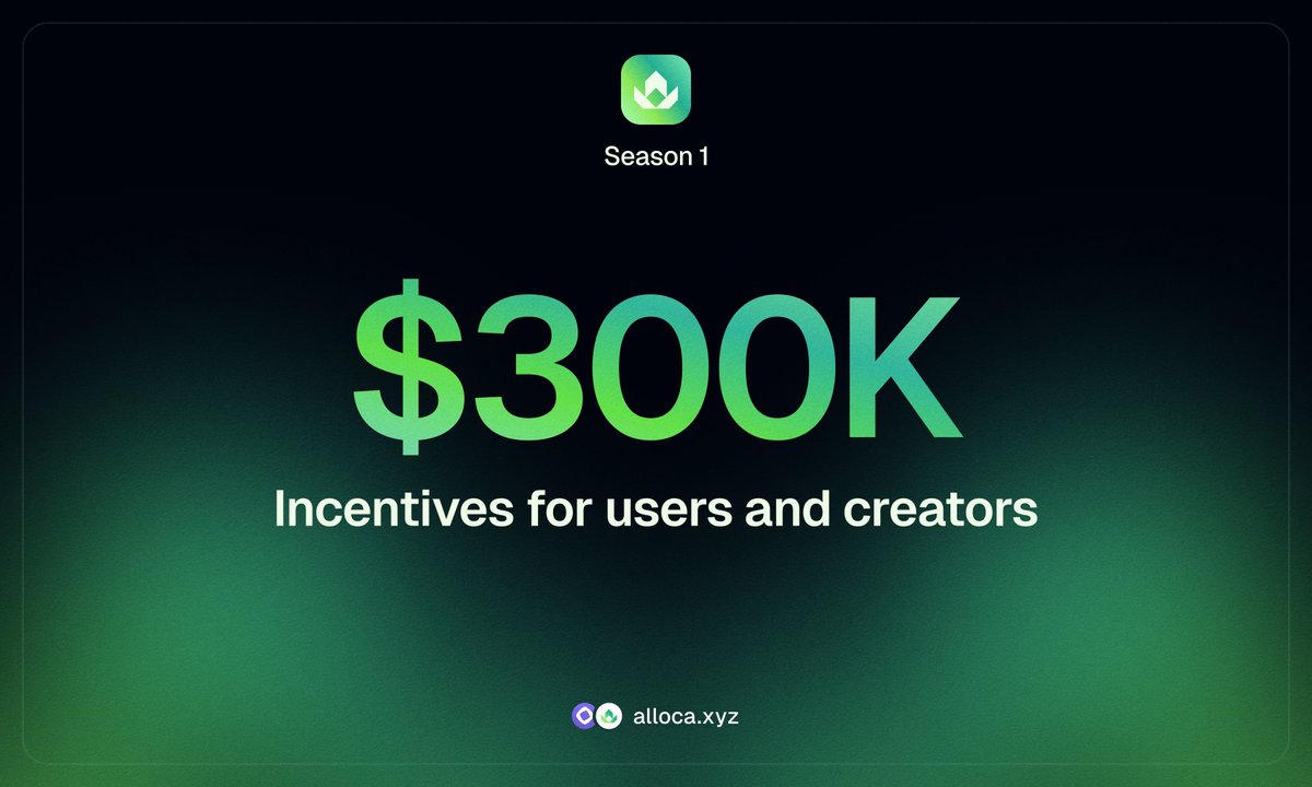 $ALLOCA stands out by combining community engagement with real, measurable rewards.
Clear mechanics, transparent scoring, and strong creator-side incentives make it a project worth watching.
Utility + community = long-term potential.
#ALLOCA