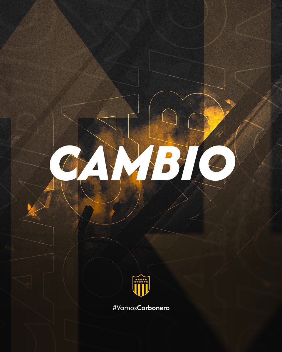 🔁 Cambio en Peñarol. 

🔼 Jaime Báez       
🔽 Matías Arezo